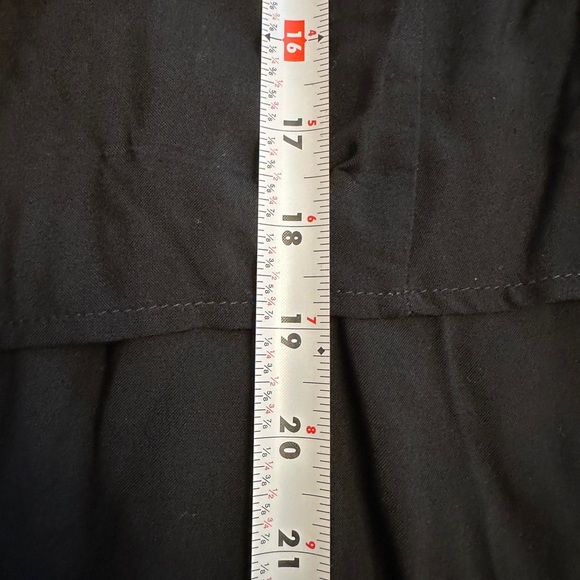 NWT American Rag Size Medium Skirt Low Front Long Back Black Elastic Waist - Picture 8 of 9